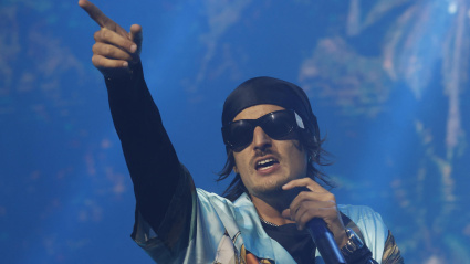 El venezolano Danny Ocean canta en un concierto de su gira 'Reflexa tour'