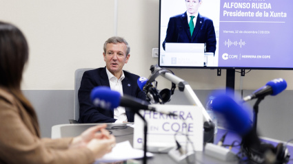 Alfonso Rueda, en COPE