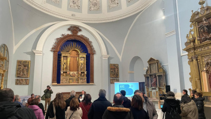 La Archidiócesis de Burgos inaugura un nuevo espacio en la calle San Francisco 8, junto al edificio de Cáritas, orientado a la cultura y a la restauración del patrimonio.