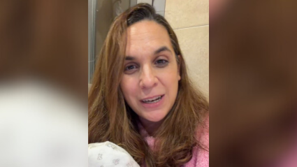 Ana Iglesias, madre de 10 hijos, en uno de sus vídeos
