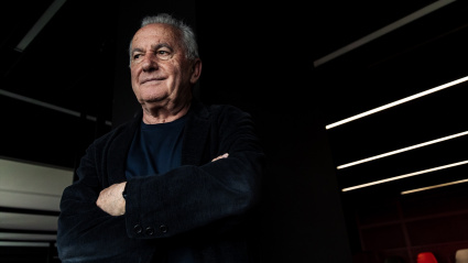 El cantante Víctor Manuel