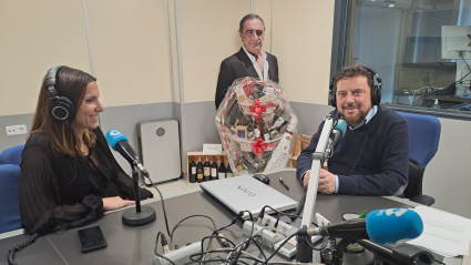 Marta Chicote, en los estudios de COPE Zaragoza