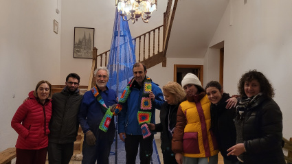 Árbol de Navidad de Ganchillo elaborado en Moradillo de Roa