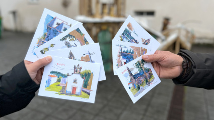 Los siete modelos de postales