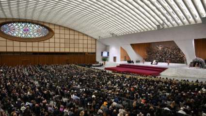 El Aula Pablo VI durante la Audiencia Jubilar