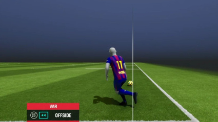 Fuera de juego de Raphinha en el gol anulado en el Barça-Osasuna