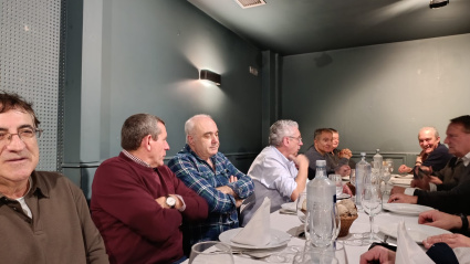 Barja, Penelas, Benito, Lodos, Xaquín, Castiñeira y Trashorras