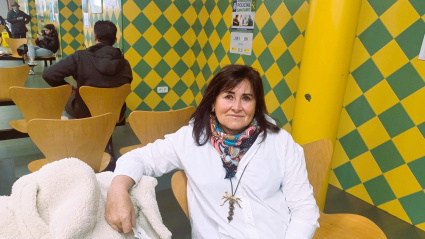Beatriz M., usuaria del centro de salud de Pumarín (Oviedo)