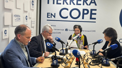 Mesa de debate con Emasesa y el Ayuntamiento de Sevilla sobre la circularidad del agua en los estudios de COPE Sevilla