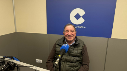 Jesús Gómez Diego, director general de Sobaos Serafina, en el estudio de COPE Cantabria