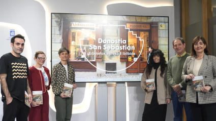 Nueva guía de Donostia Turismo con 8 rutas comerciales