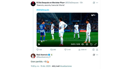Asencio responde a los insultos de Mendizorroza durante el Alavés-Real Madrid