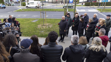 Acto de homenaje a Toño y Pilar en A Coruña