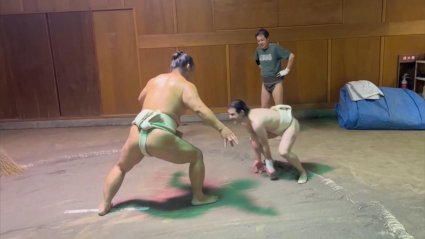 Esteve Galvañ luchando