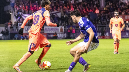 Lamine Yamal, en el Guadalajara - Barcelona