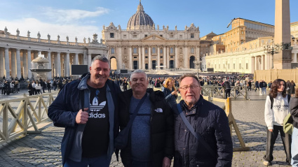 La experiencia “liberadora” de dos presos de Teruel en el Jubileo de Roma