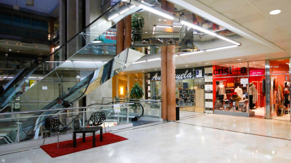 Interior del Centro Cívico de Oviedo