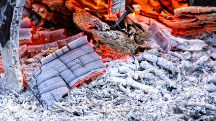 El ingrediente principal era la ceniza de madera