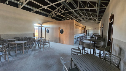 Futura cafetería en la nueva estación intermodal de Calahorra