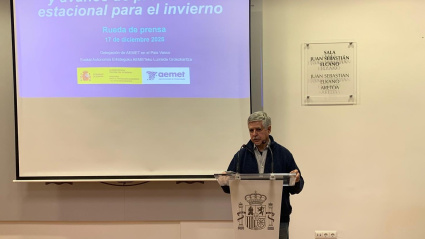 Delegado de la Aemet en Euskadi, José Luis Camacho