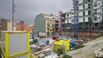 Construcción de vivienda en Barcelona