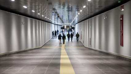 Pas inferior estacions Xàtiva-Alacant