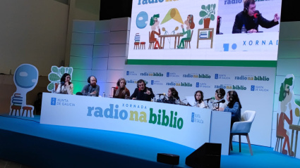 Román Rodríguez fue uno de los entrevistados por los escolares