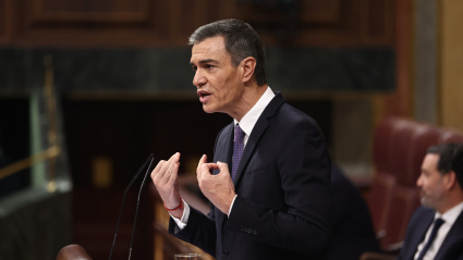 El presidente del Gobierno, Pedro Sánchez