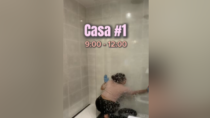 Paulina, trabajadora del hogar, en el vídeo