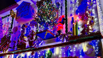 Parta alta de la fachada