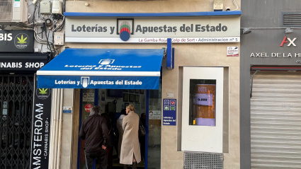 Administración de lotería Gamba Roja Colp de Sort de Dénia