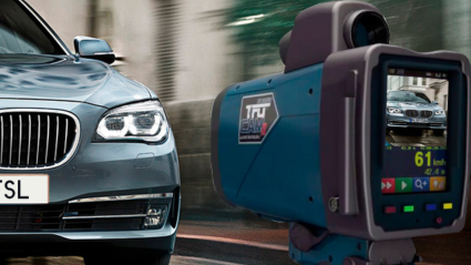 TruCAM II, la nueva pistola radar de la Guardia Civil