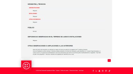 Acta del Andorra-Deportivo