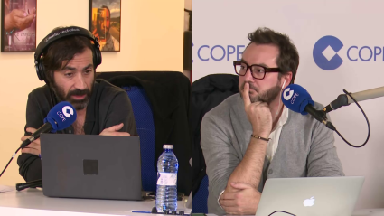 Alejandro Requeijo y Jorge Bustos en el programa especial de COPE sobre las elecciones extremeñas.