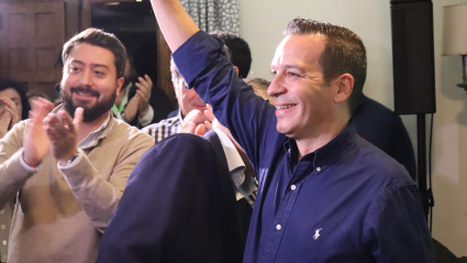 El candidato de VOX a la Junta de Extremadura, Óscar Fernández Calle