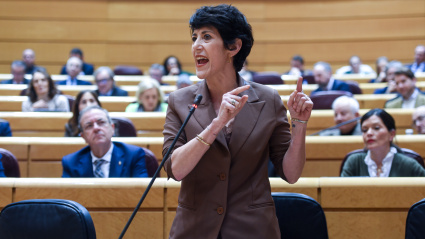 La ministra de Seguridad Social, Elma Saiz