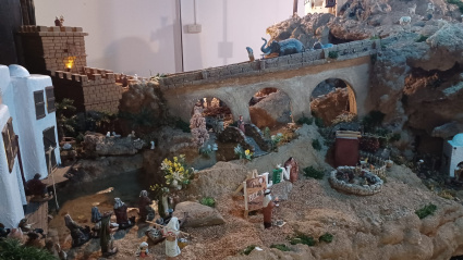 Cada año el belén de la Merced es diferente