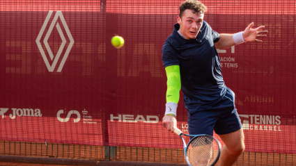 Iñaki Montes en el Campeonato de España de Tenis