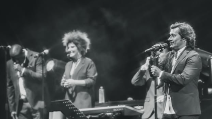 Diego Torres durante un concierto