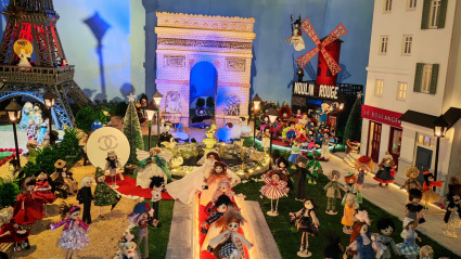 El Belén de la falla Gil y Morte