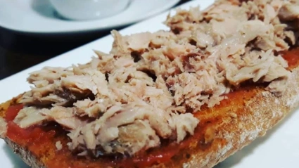 Tostada de atún