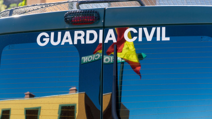 Vehículo de la Guardia Civil