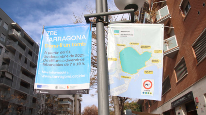 Tras la primera fase, a partir del 31 de diciembre de 2026, las restricciones se aplicarán a los vehículos de Tarragona de fuera de la ZBE.