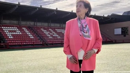 Amelia del Castillo da nombre al estadio del Club Atlético Pinto.