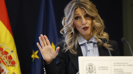 La vicepresidenta segunda y ministra de Trabajo y Economía Social, Yolanda Díaz