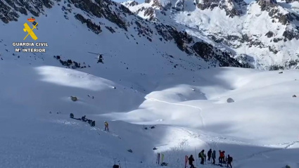 Alud en el entorno de Panticosa