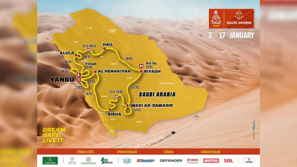 Recorrido del Dakar 2026