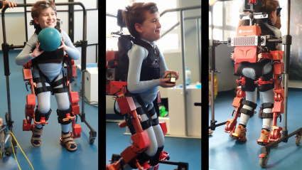 Marsi Bionics ayuda a niños con problemas de movilidad