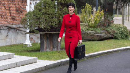 La ministra de Seguridad Social, Elma Saiz