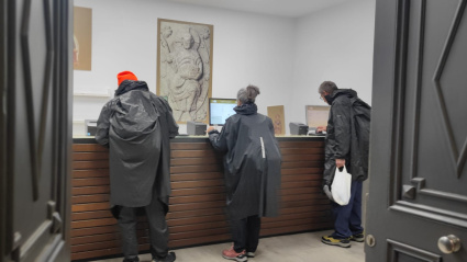 La Oficina del Peregrino retomó la actividad este 2 de enero